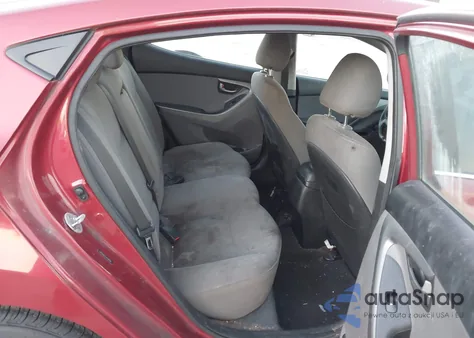 2016 Hyundai Elantra Se from USA, damaged, VIN 5NPDH4AE7GH789594